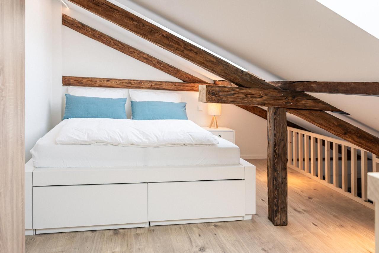 Crest - Riverside Lofts Mit Parken I Balkon I Kueche I Regendusche Passau Exterior foto