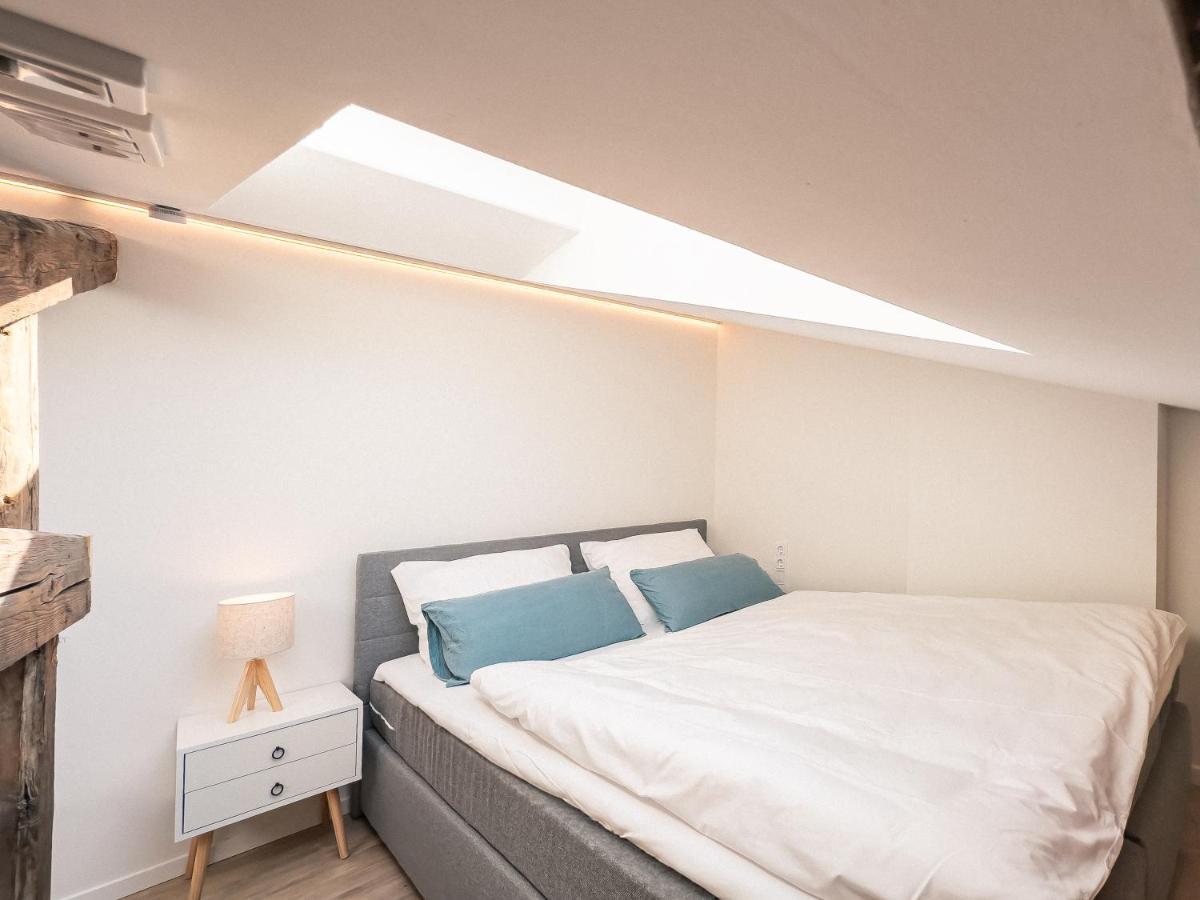 Crest - Riverside Lofts Mit Parken I Balkon I Kueche I Regendusche Passau Exterior foto