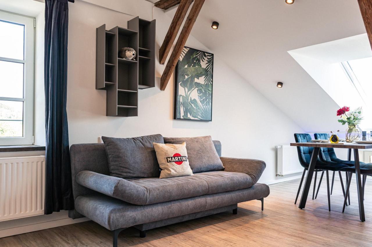 Crest - Riverside Lofts Mit Parken I Balkon I Kueche I Regendusche Passau Exterior foto