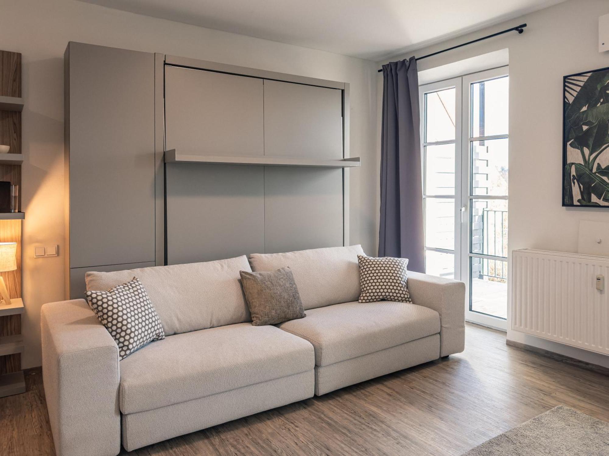 Crest - Riverside Lofts Mit Parken I Balkon I Kueche I Regendusche Passau Exterior foto